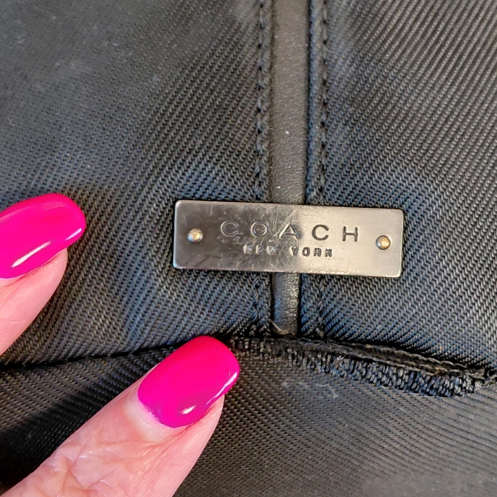 Coach Mercer Twill Hobo Style # 7423 - Picture 8 of 13